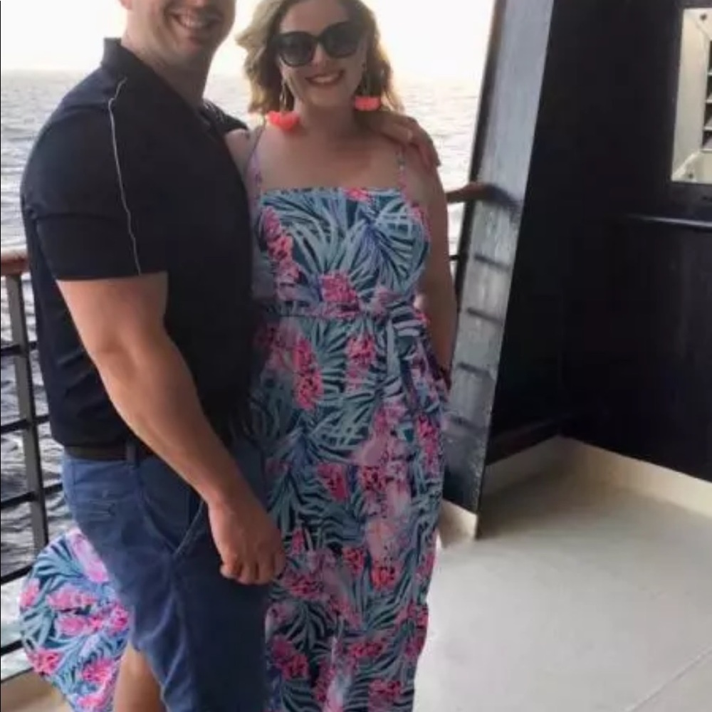 New Lilly Pulitzer Aviana Maxi Dress - Picture 8 of 8